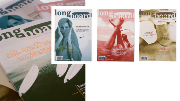 Longboard Magazine Covers